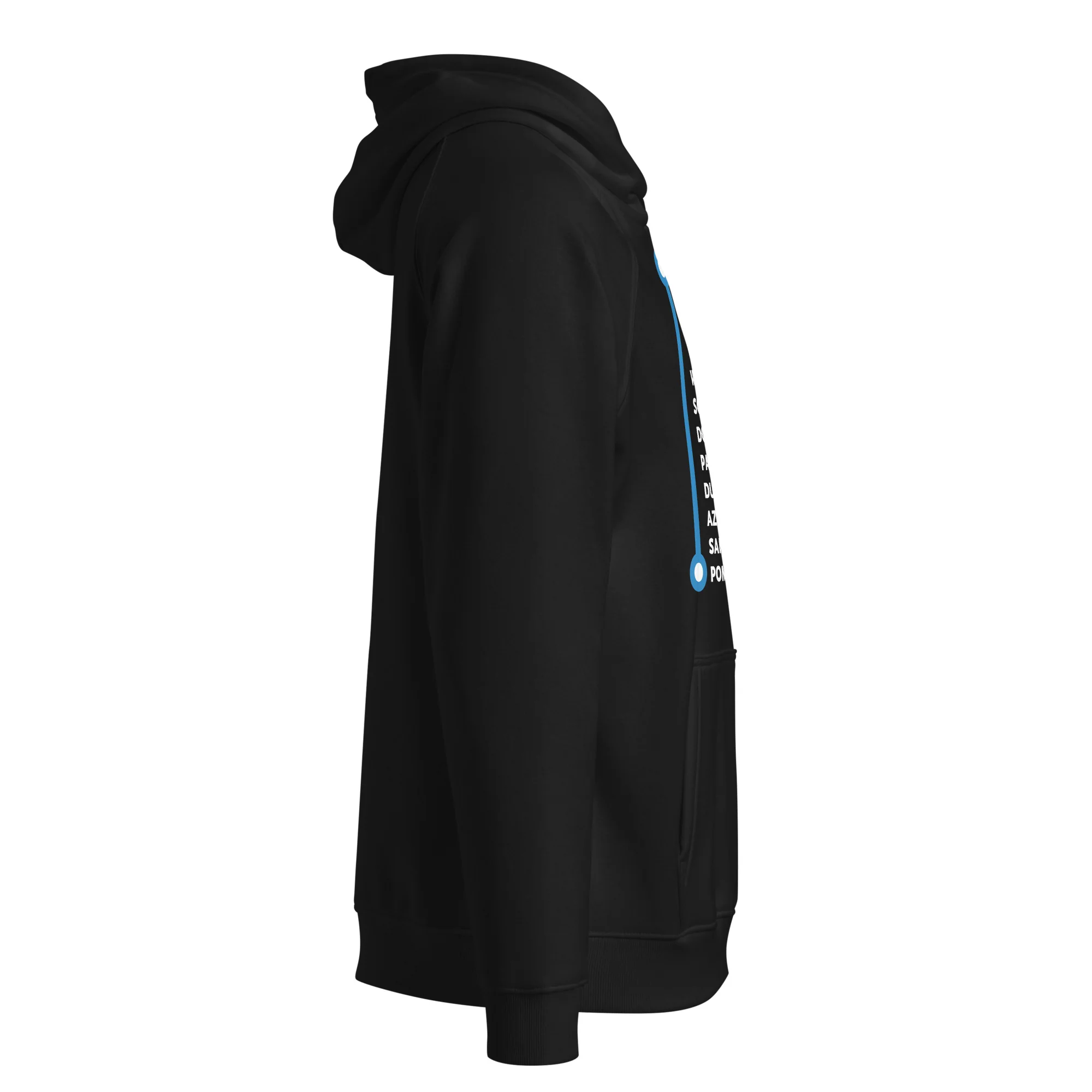A Line Neighborhoods Unisex Raglan Hoodie - Image 4