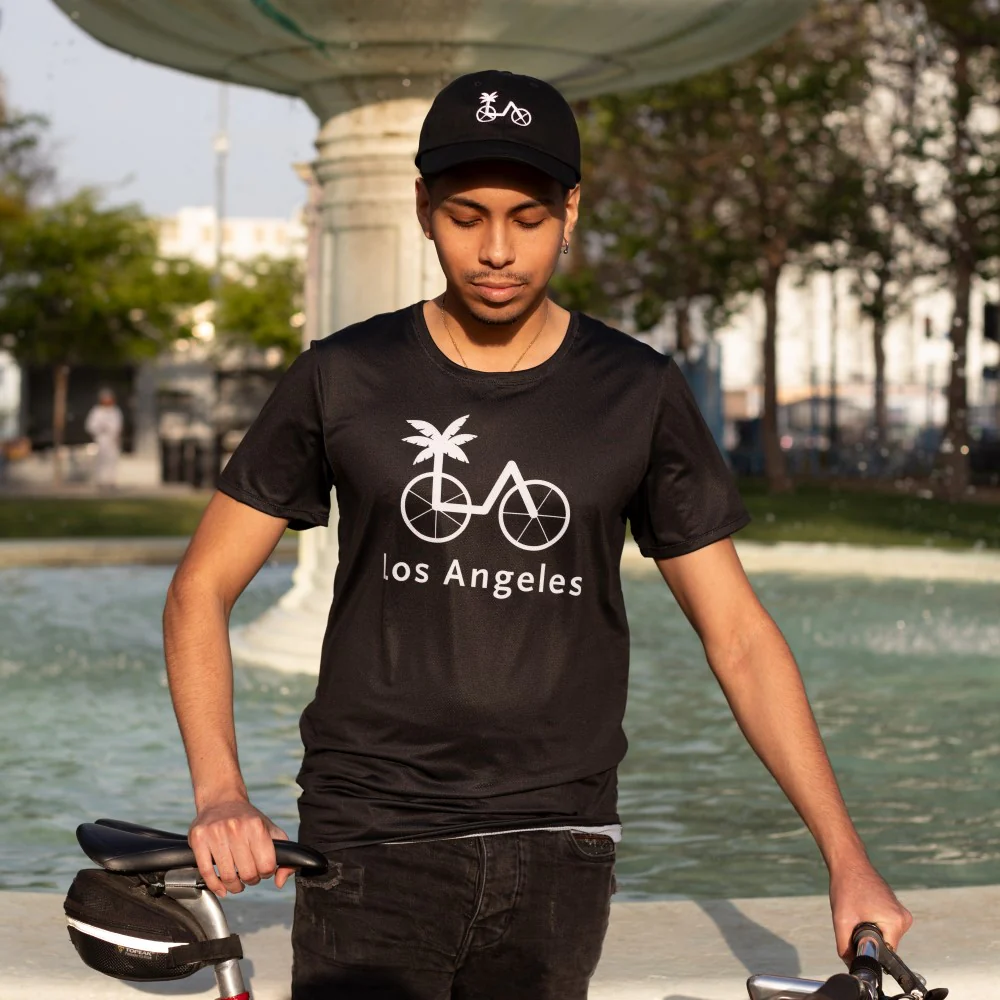 Bike Los Angeles Athletic Men's T-Shirt - Image 3