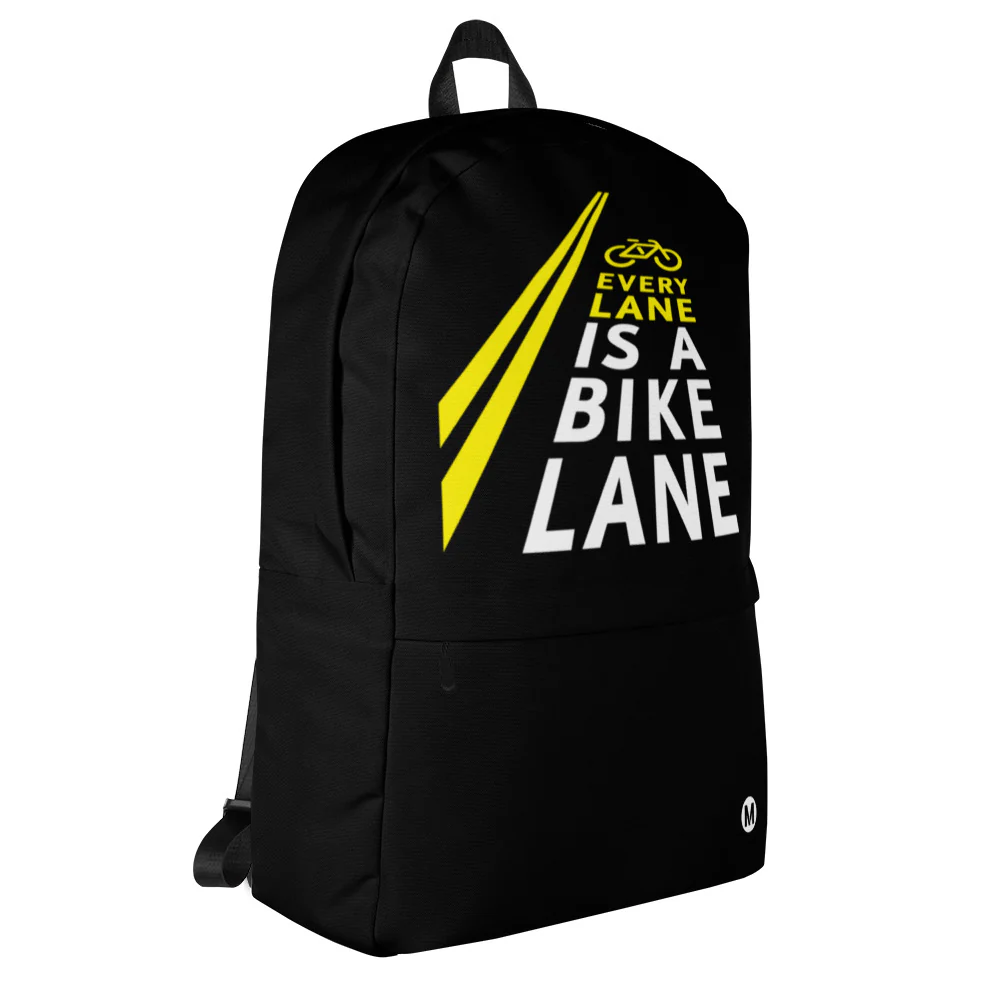 Every Lane Is a Bike Lane Backpack - Image 4