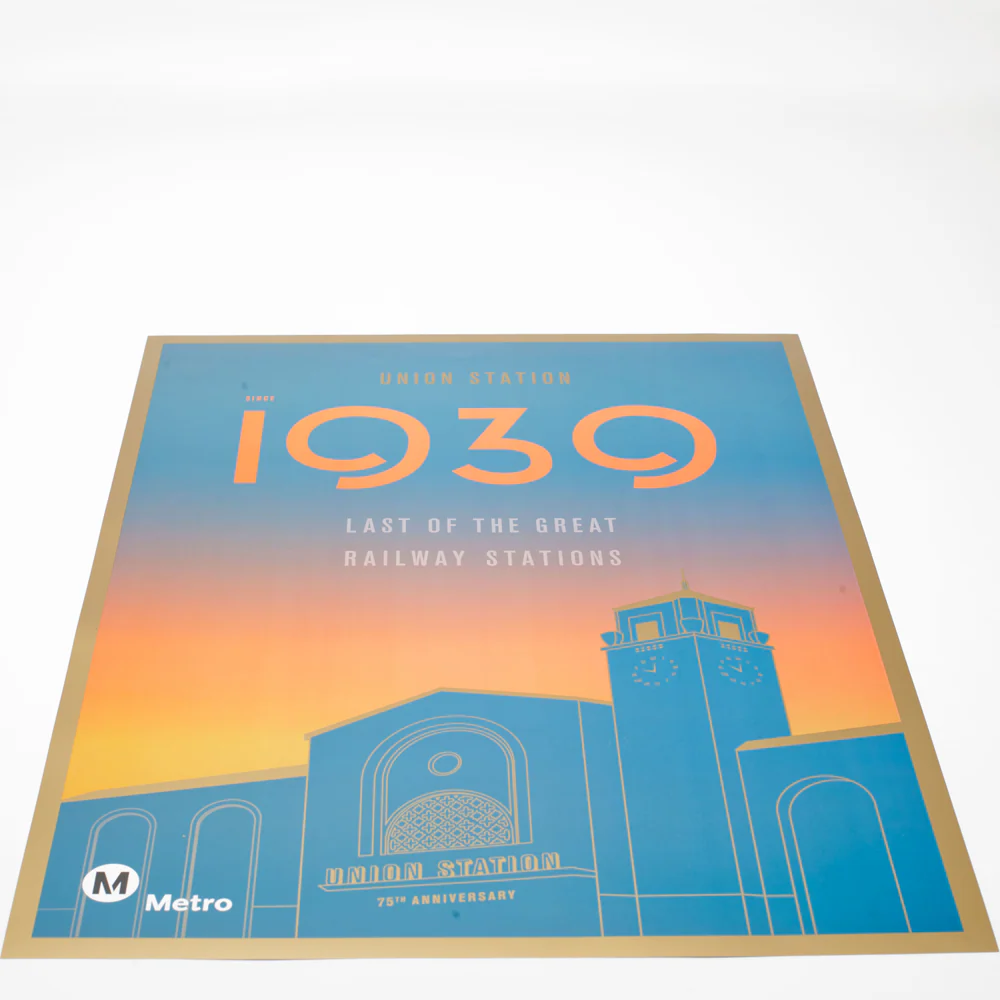 Collector's Edition Union Station 75th Anniversary Poster - Image 4