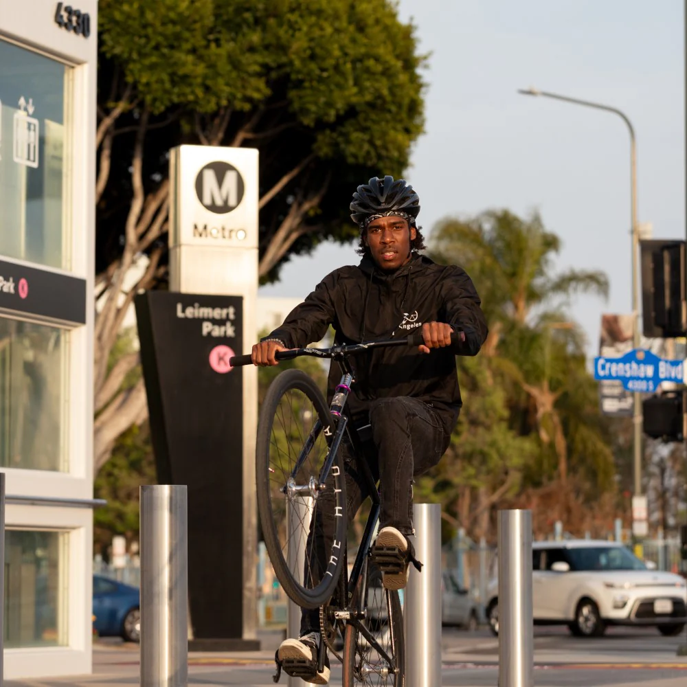 Every Lane Is a Bike Lane Unisex Windbreaker - Image 3
