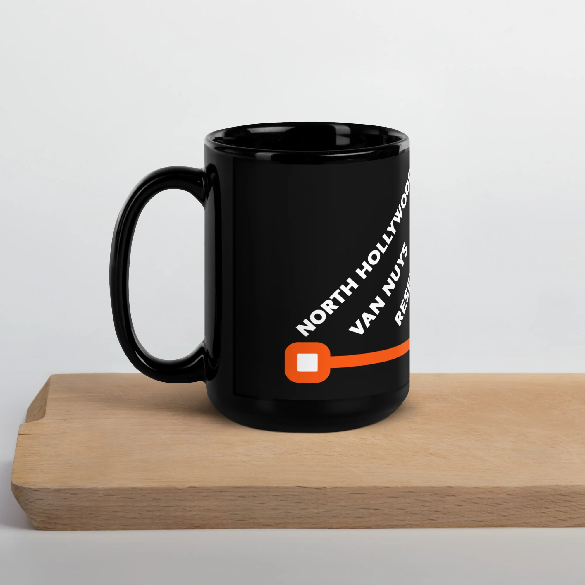 G Line Neighborhoods Black Glossy Mug - Image 3