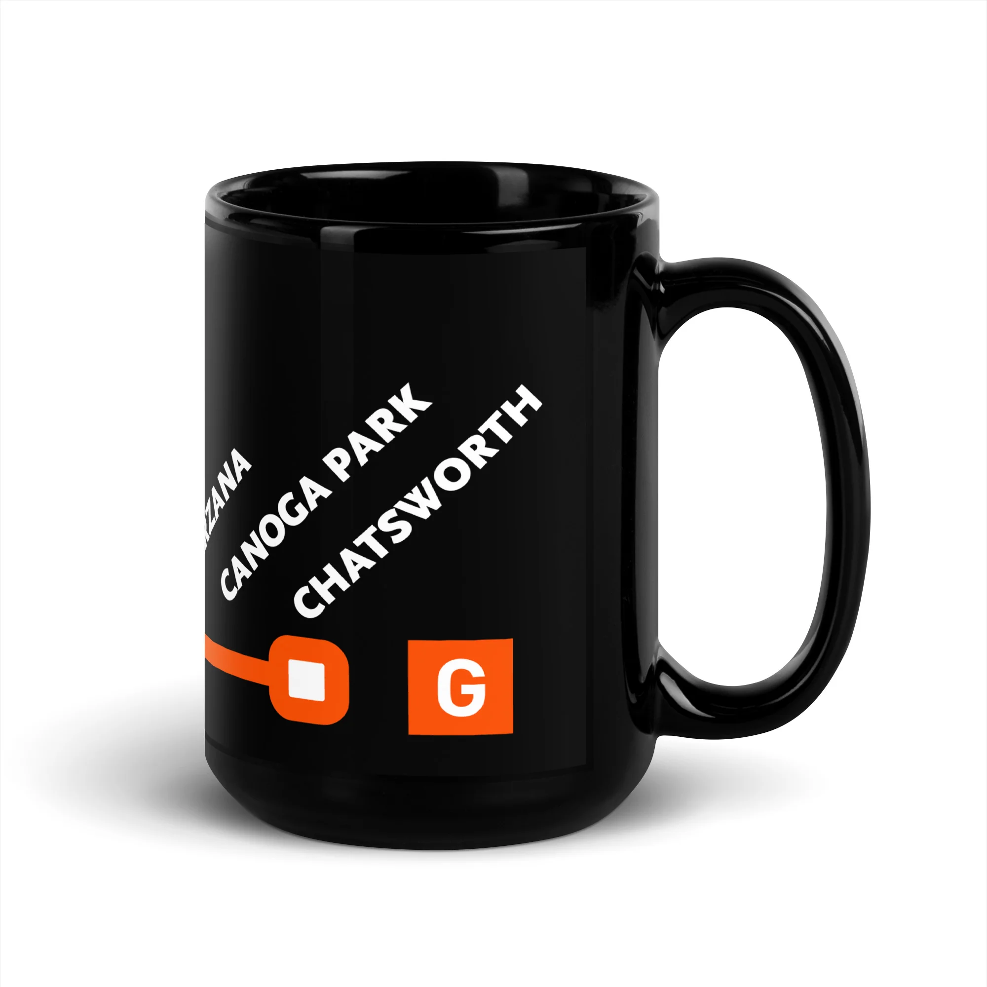 G Line Neighborhoods Black Glossy Mug - Image 4