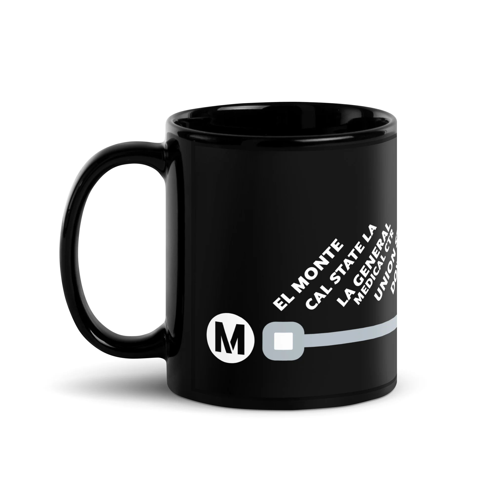 J Line Neighborhoods Black Glossy Mug - Image 3