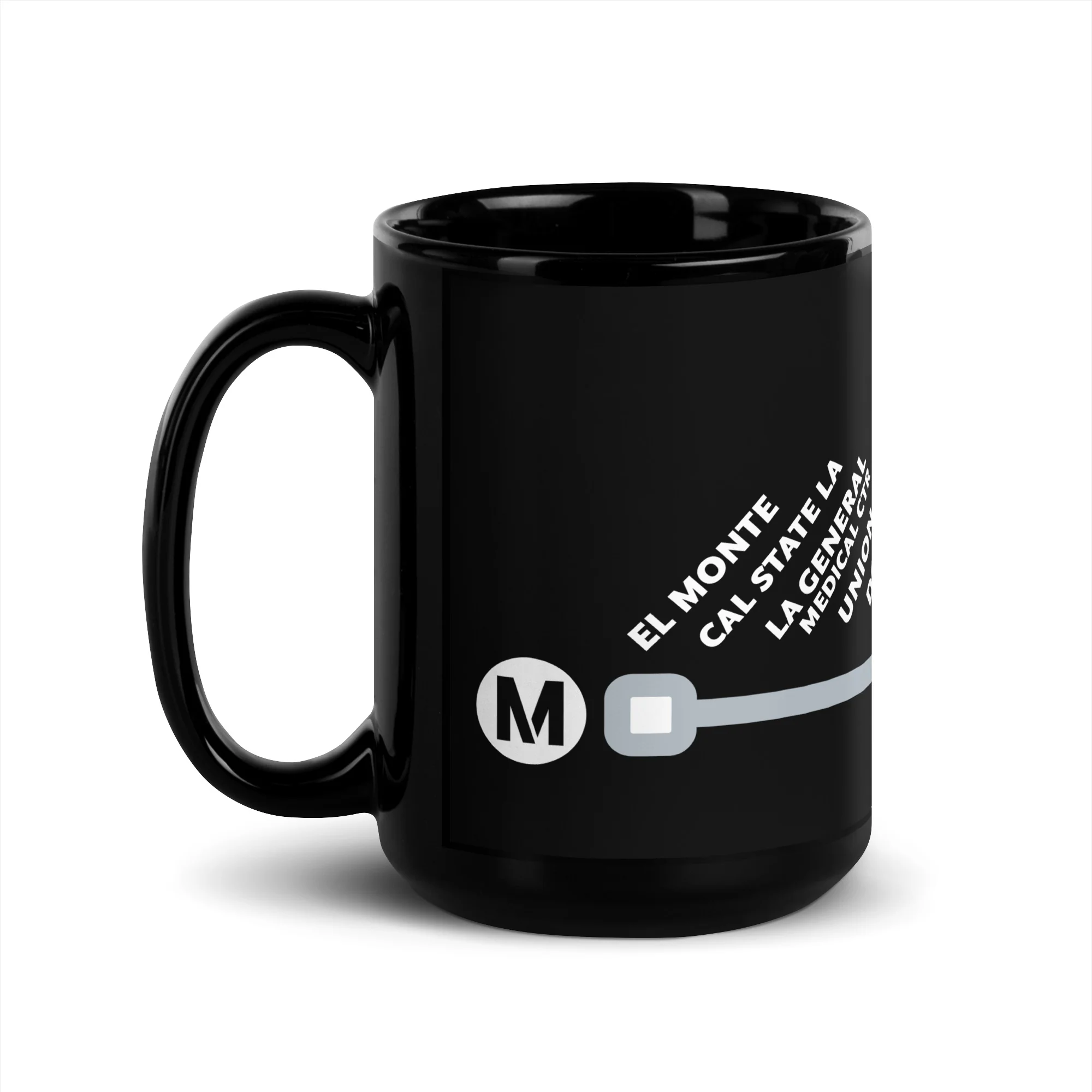J Line Neighborhoods Black Glossy Mug - Image 6