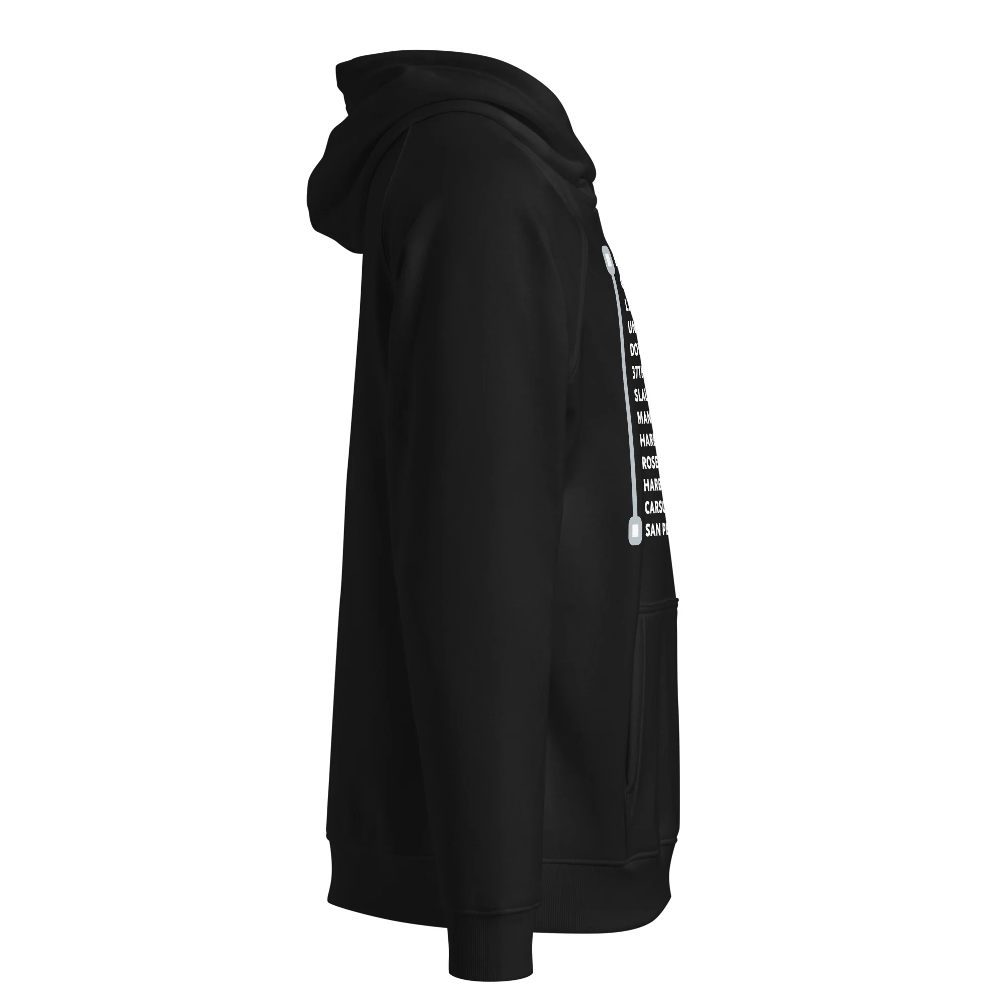 J Line Unisex Raglan Hoodie - Image 4