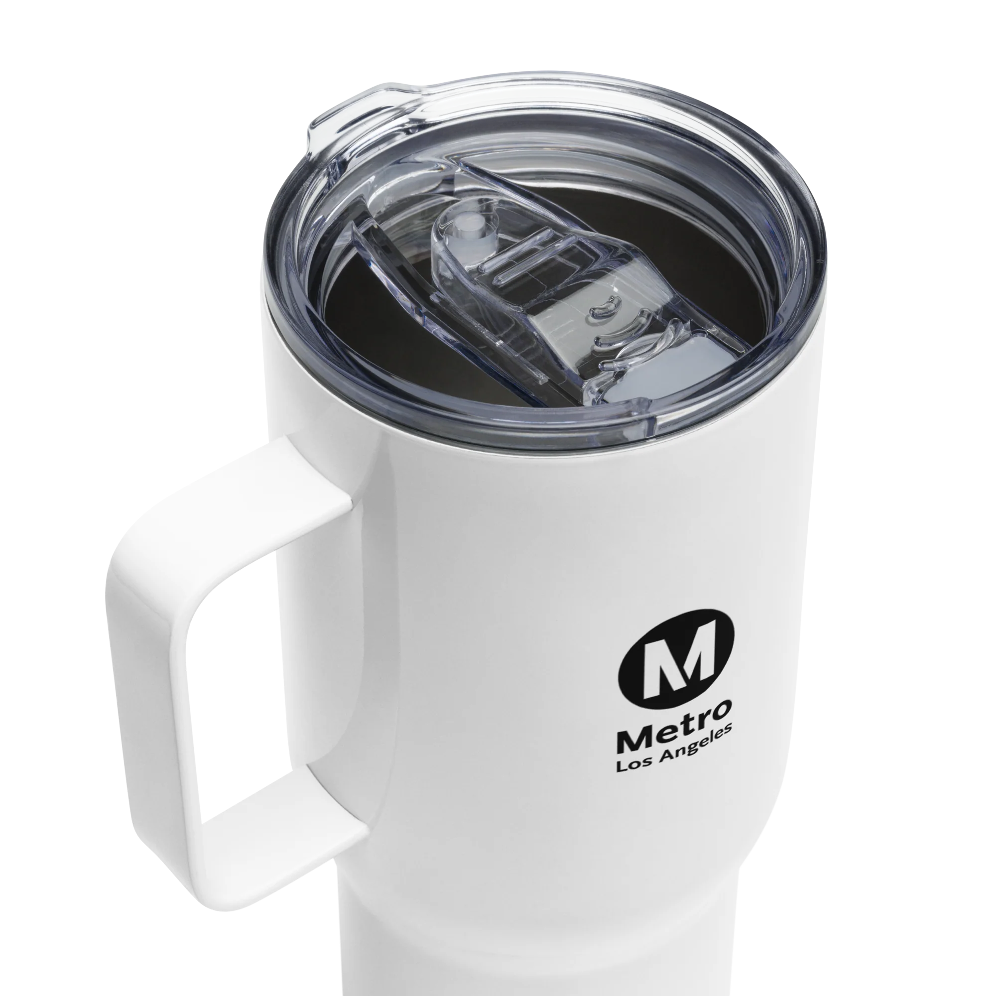 Los Angeles Metro Travel Mug with Handle - Image 6