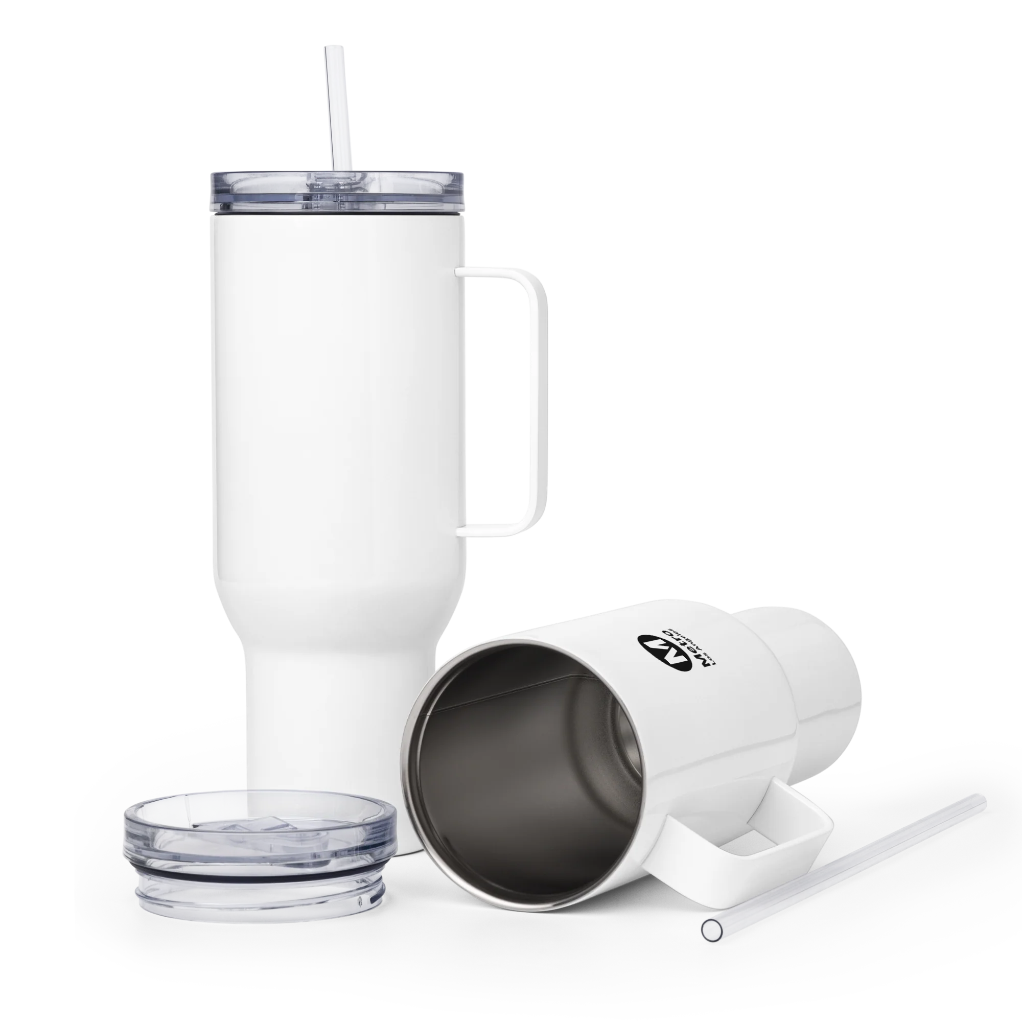 Los Angeles Metro Travel Mug with Handle - Image 8