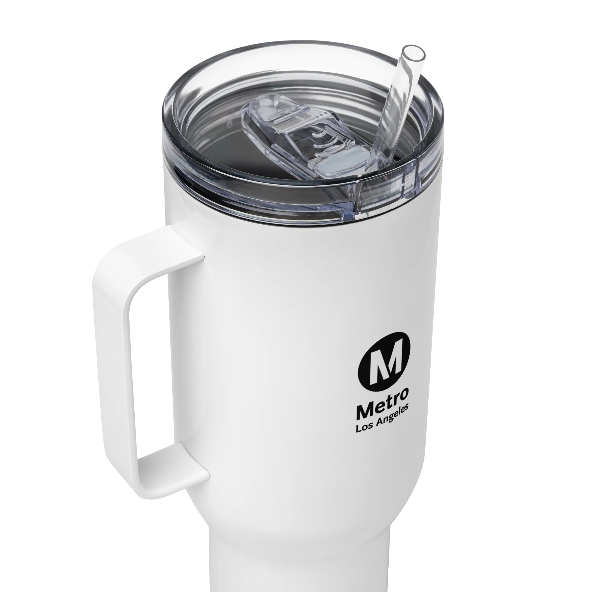 Los Angeles Metro Travel Mug with Handle - Image 9