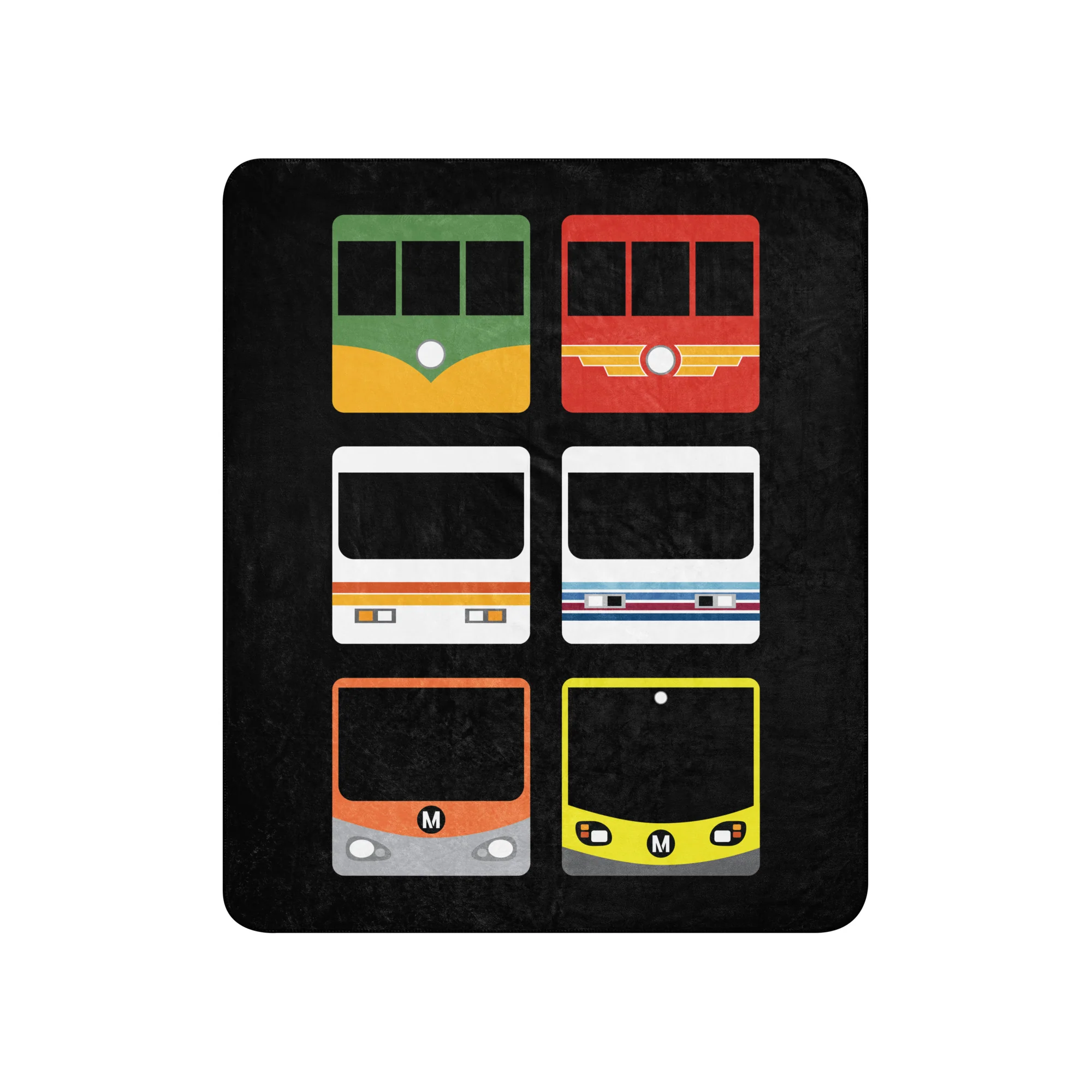 Metro Past and Present Sherpa Blanket - Image 3