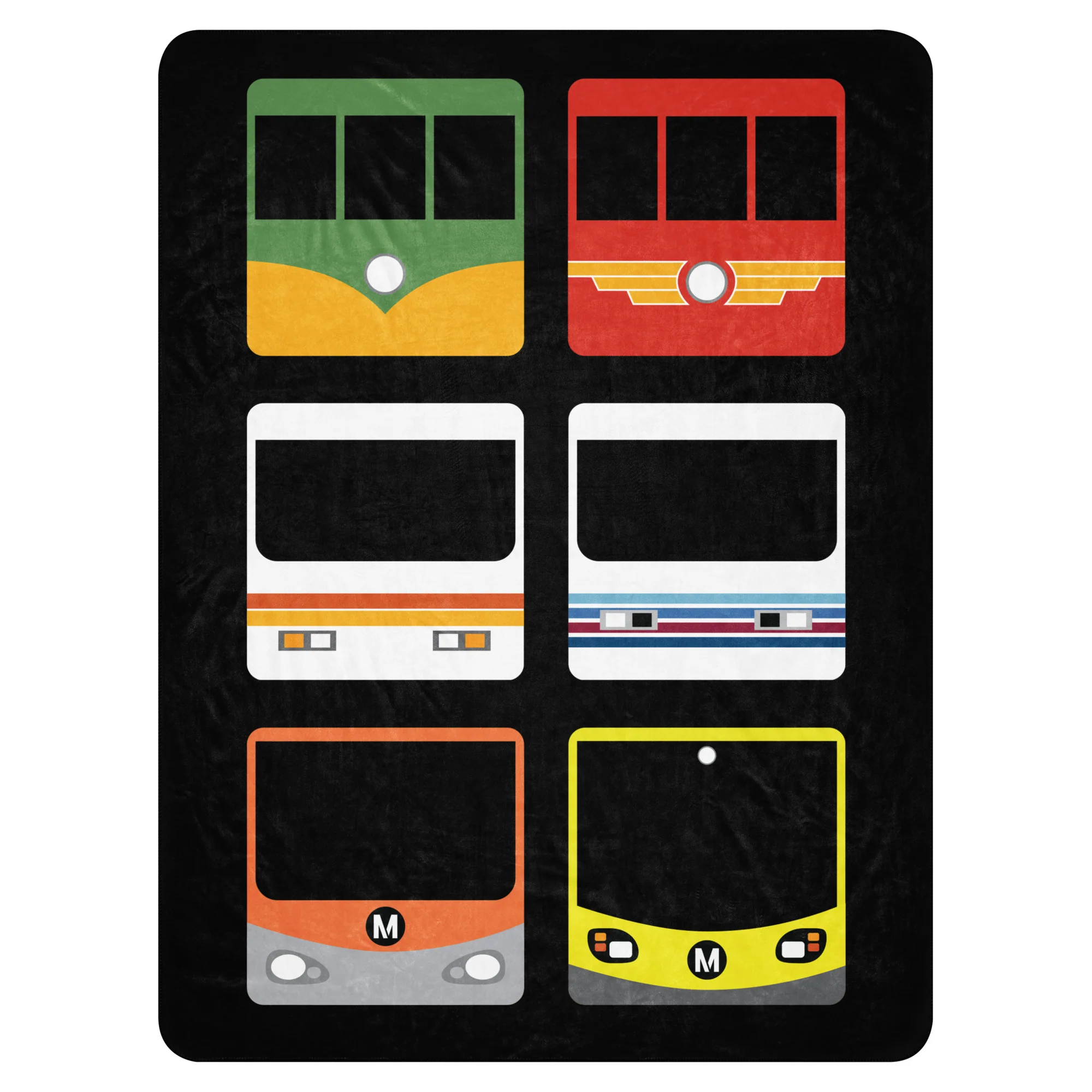 Metro Past and Present Sherpa Blanket - Image 5
