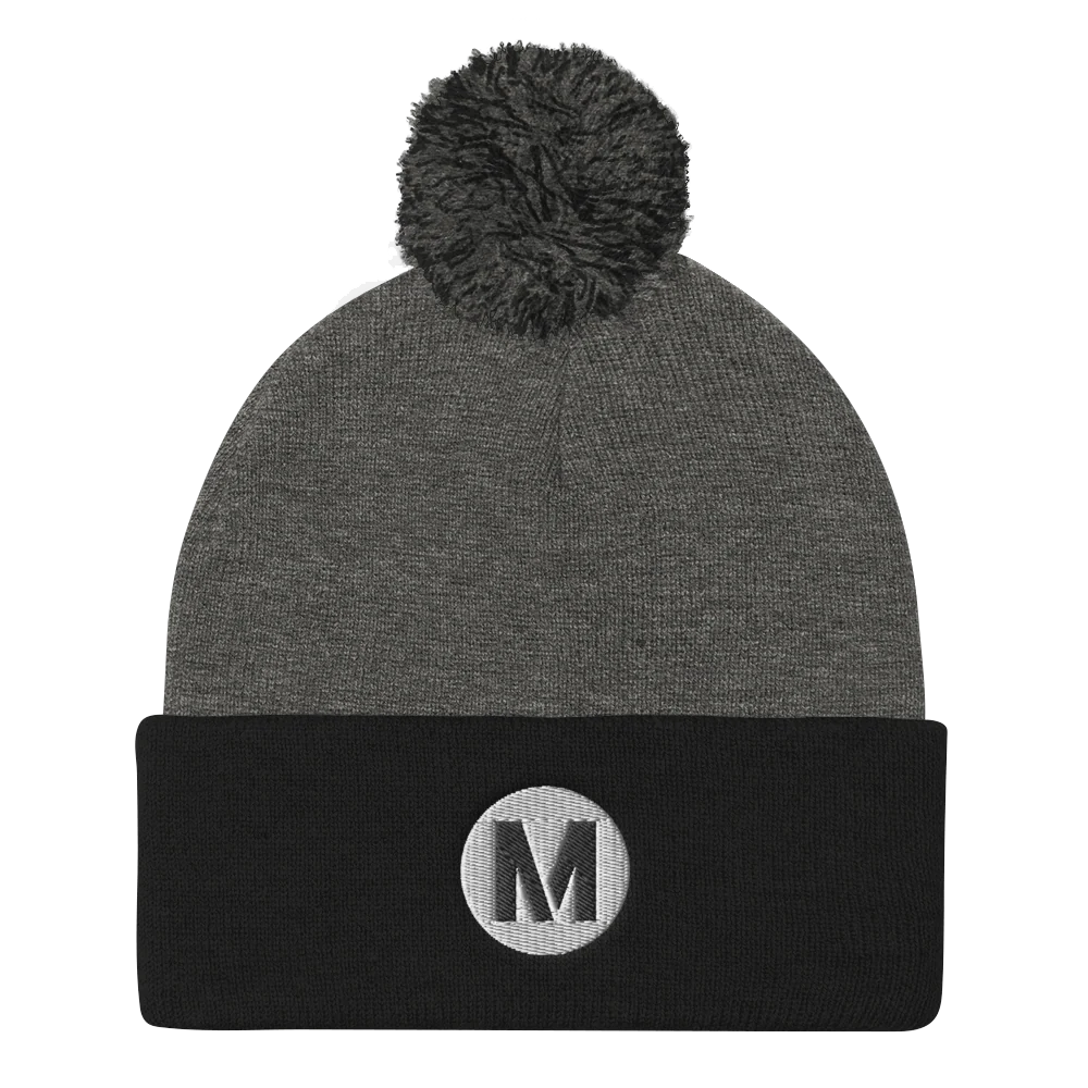 Metro Pom Pom Knit Beanie - Image 5