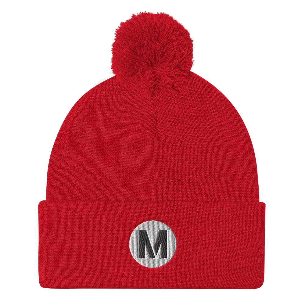 Metro Pom Pom Knit Beanie - Image 7