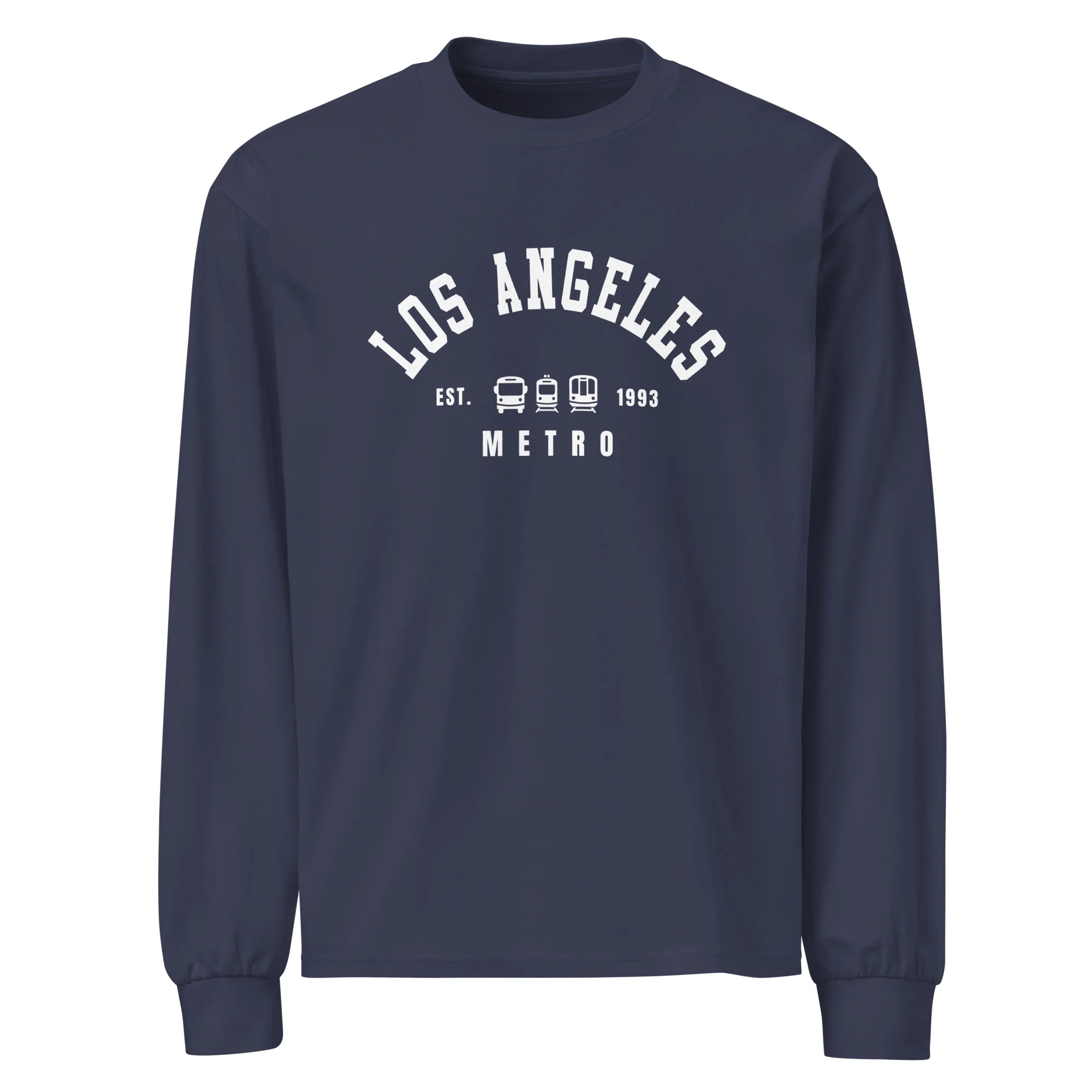 Varsity Premium Heavyweight Long Sleeve Shirt - Image 8