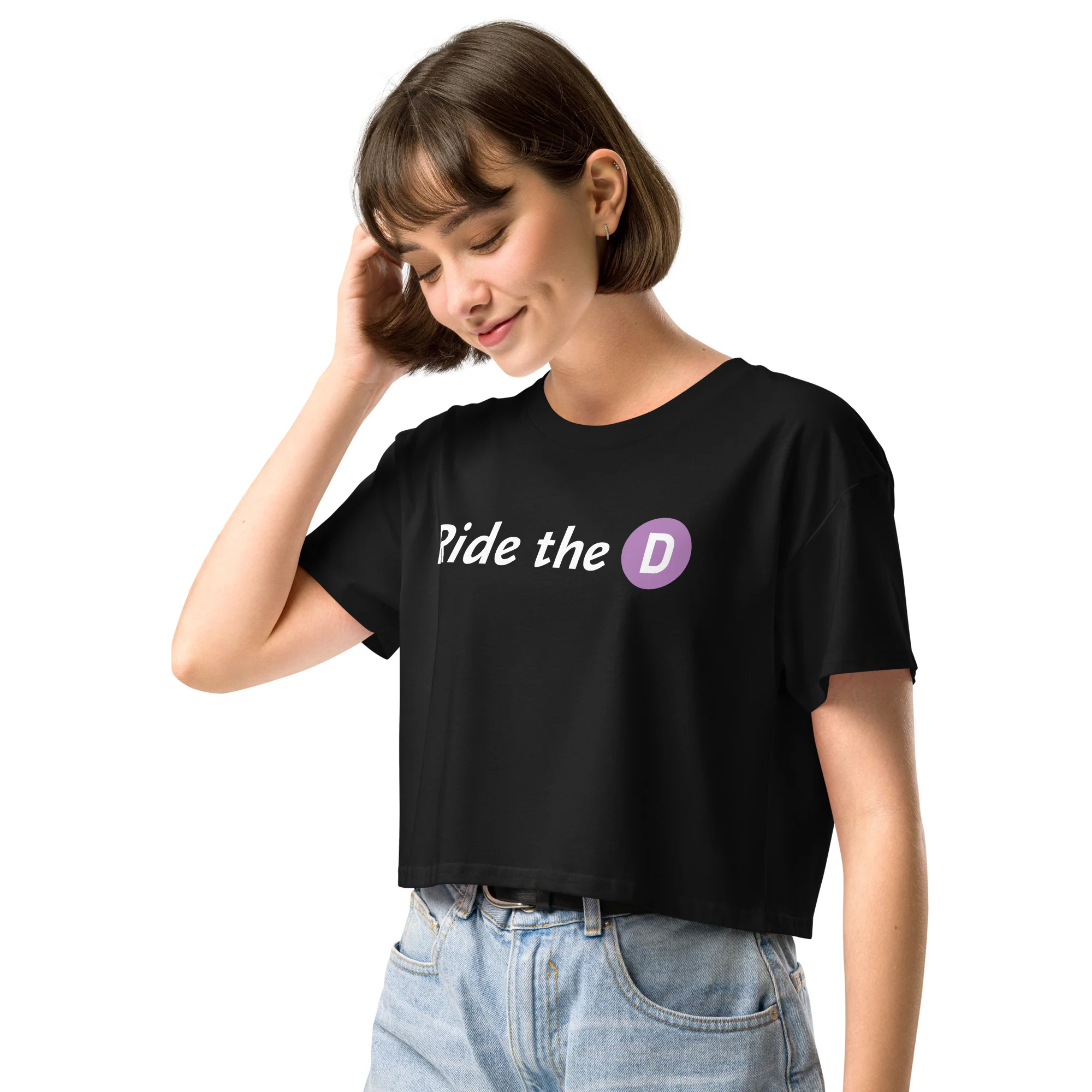 Ride The D Crop Top - Image 3