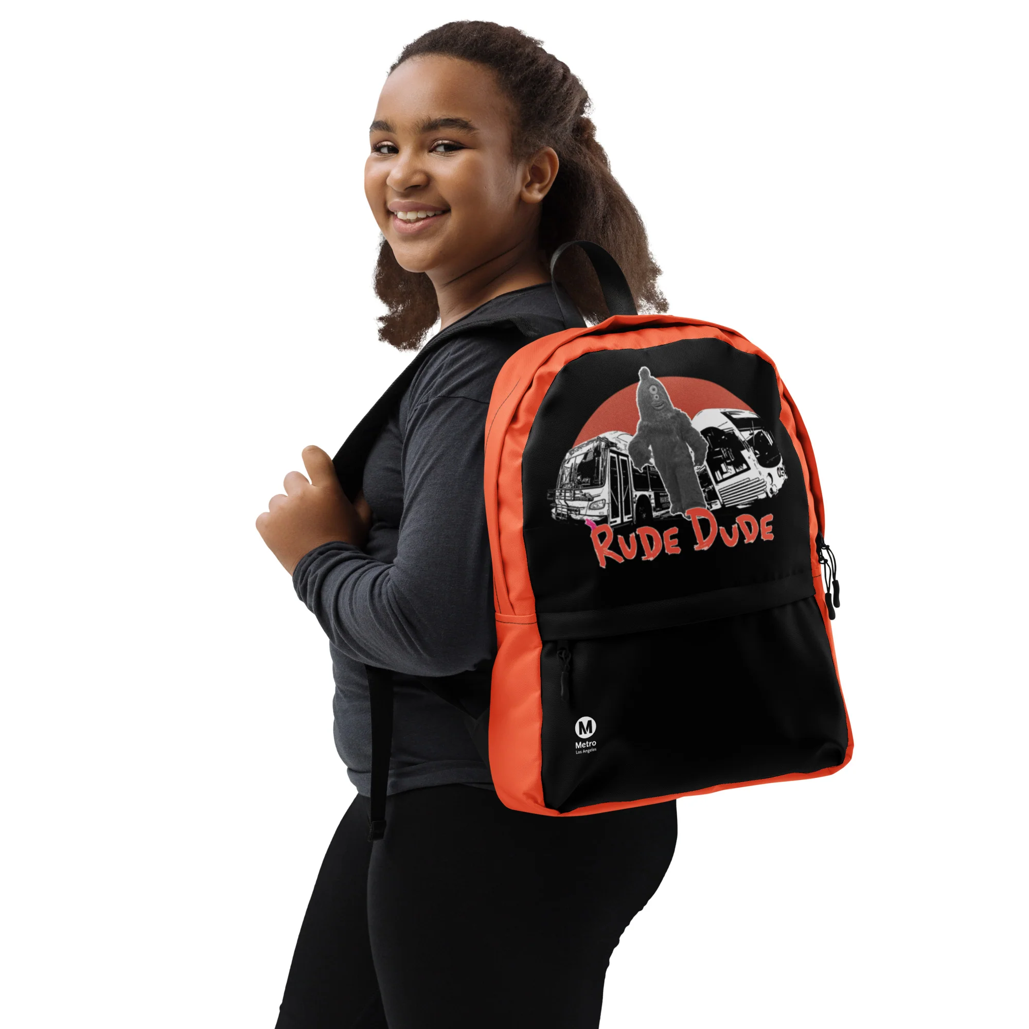 Rude Dude Backpack Black - Image 3
