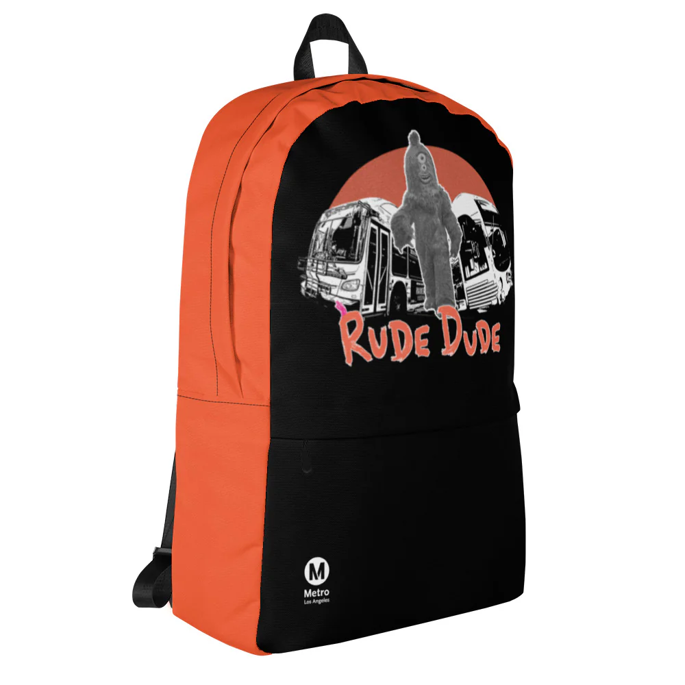Rude Dude Backpack Black - Image 6