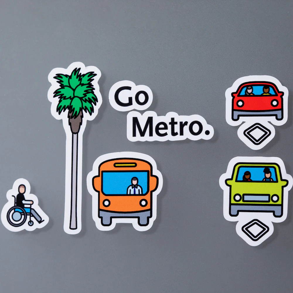 Metro Los Angeles Sticker Sheet - Image 5