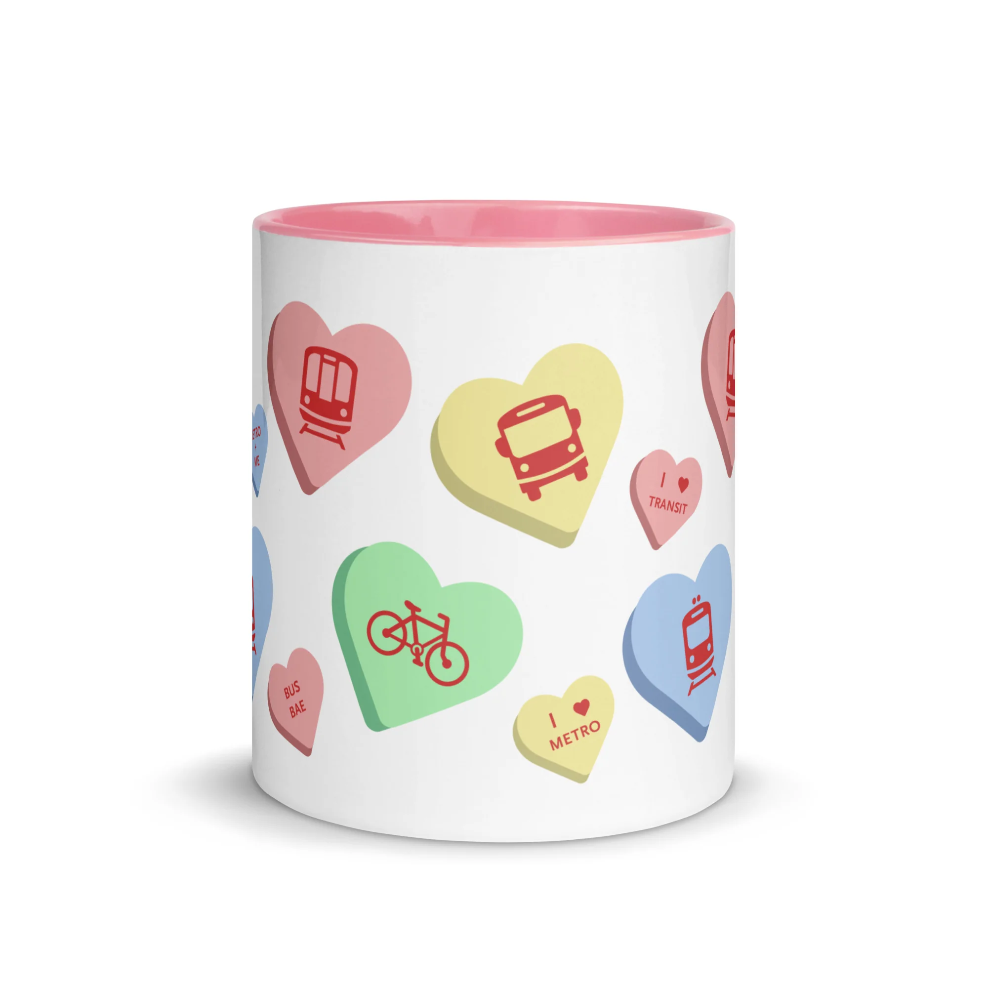 Multimodal Transit Hearts Mug - Image 3