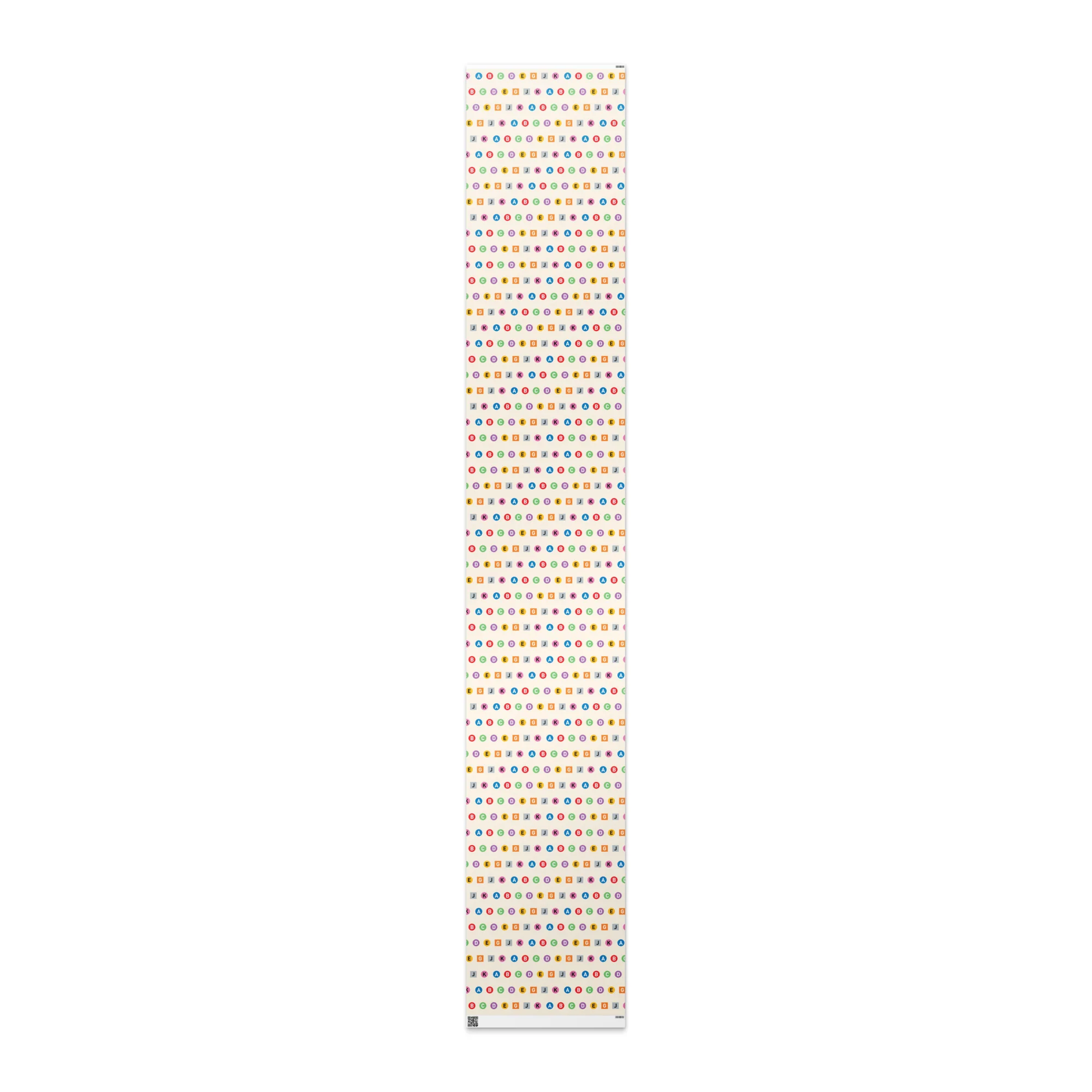 Line Letter Wrapping Paper Roll - Image 3